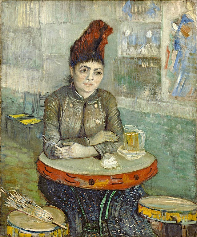 Agostina Segatori Sitting in the Café du Tambourin - Wikipedia