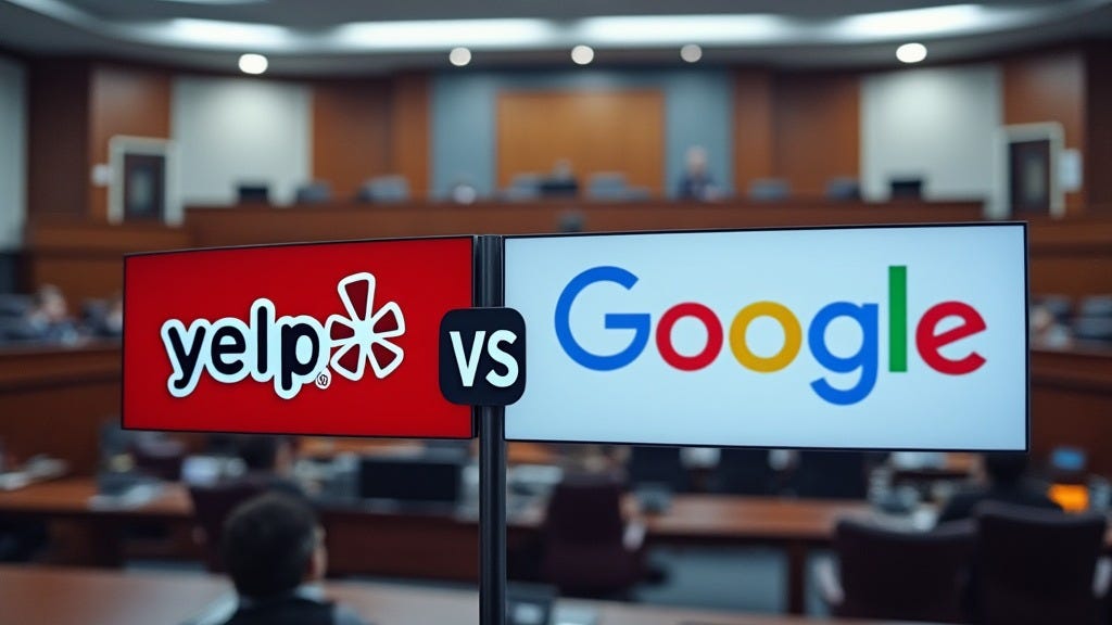 Yelp and Google logos