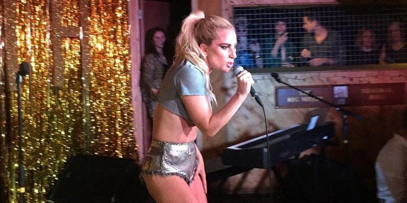 lady gaga secret london show