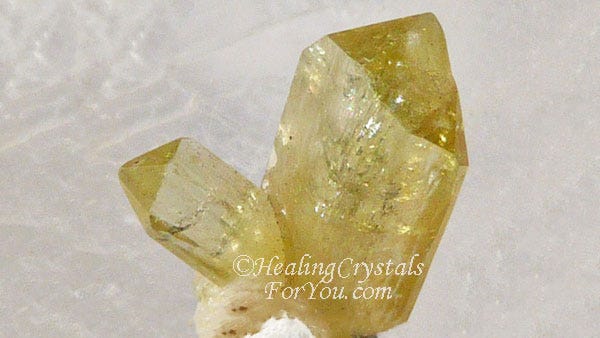 Prismatic Brazilianite Crystal