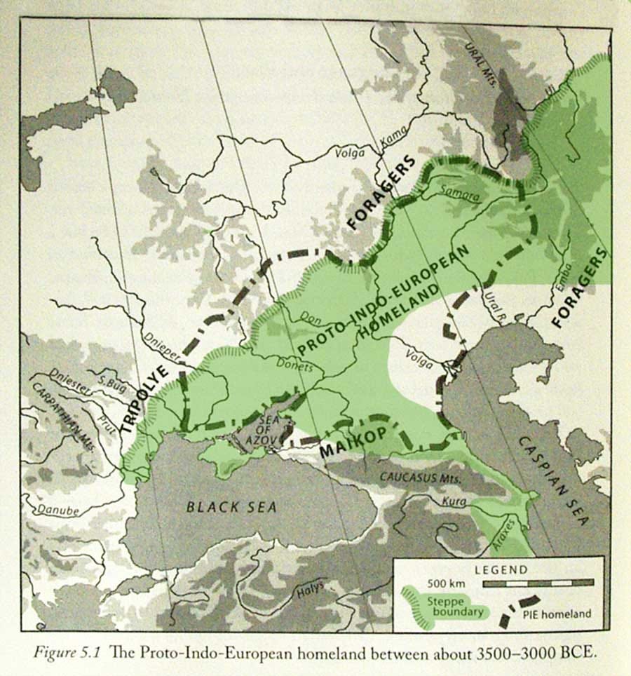 The English Cowpath: The Proto-Indo-European Homeland Puzzle