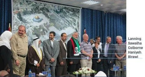Birawi kuvattiin vuonna 2012 Ismail Haniyehin kanssa, entisen Hamasin johtajan, joka eliminoitiin viime vuonna Gazassa. Birawi kuvattiin vuonna 2012 Ismail Haniyehin kanssa, entisen Hamasin johtajan, joka eliminoitiin viime vuonna Gazassa.