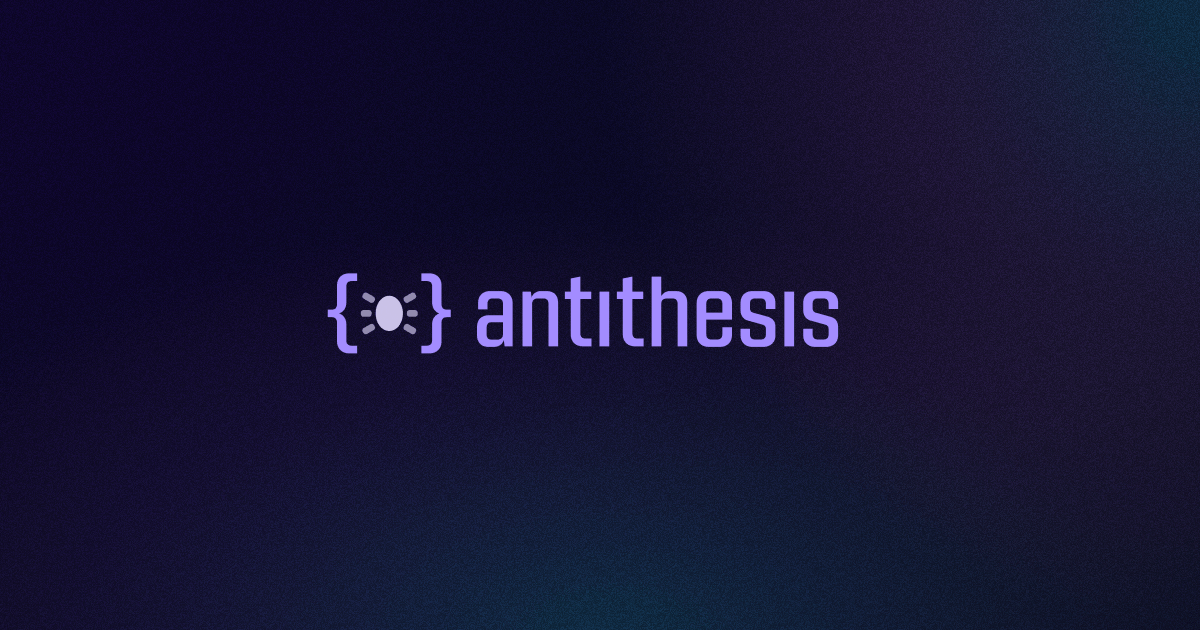 Antithesis logo.