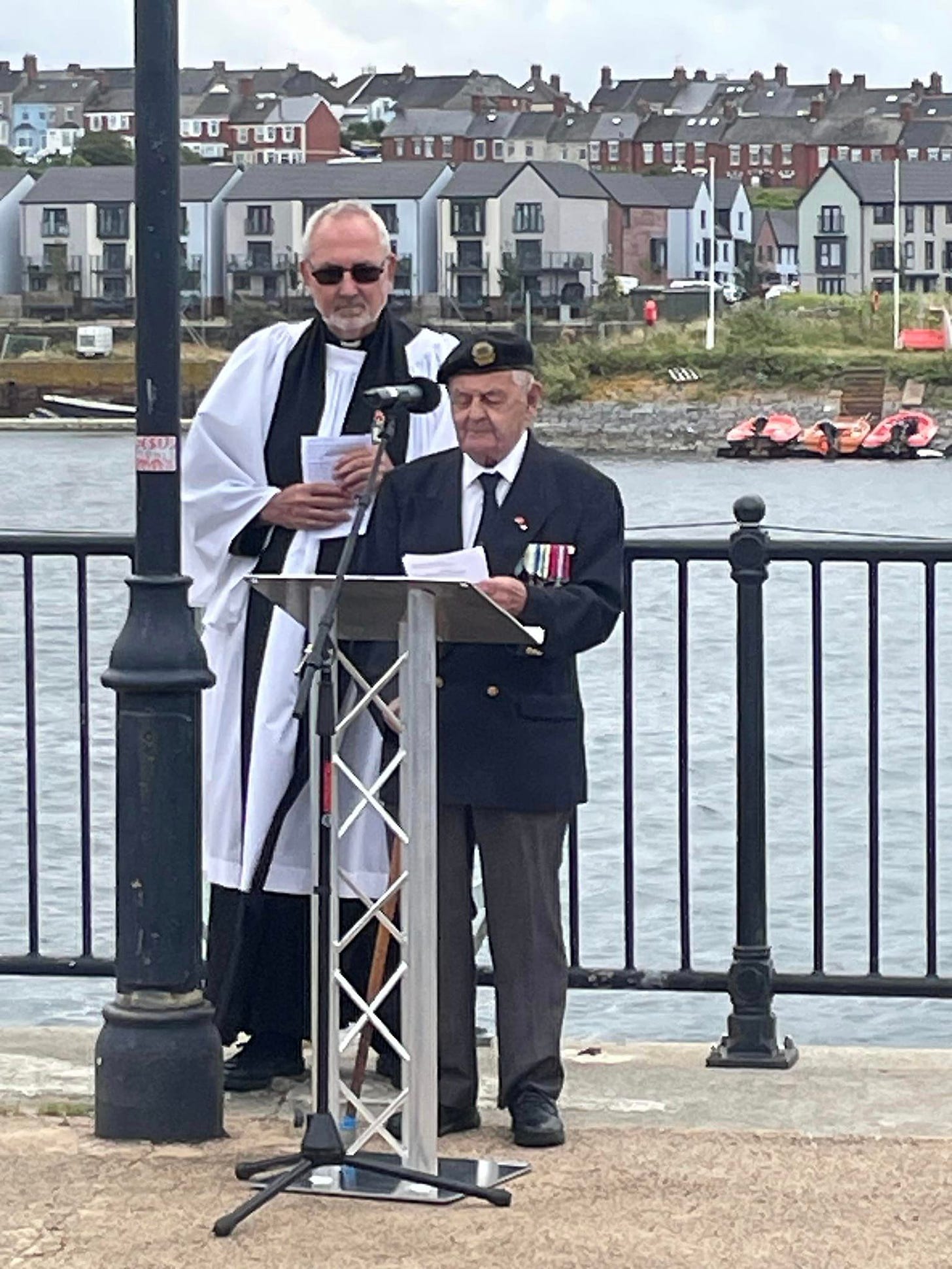 JOE NORTON READING THE HOMILY