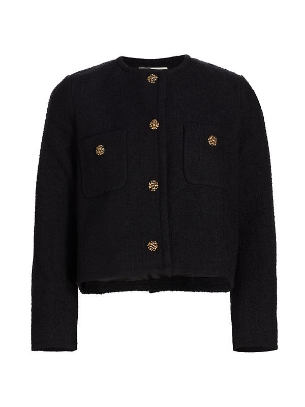 Meredith Tweed Cotton-Blend Jacket