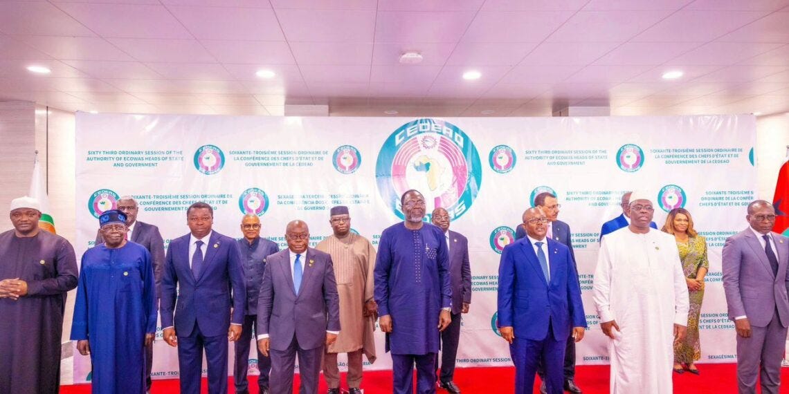 Tinubu emerges new ECOWAS chair, calls for regional security.