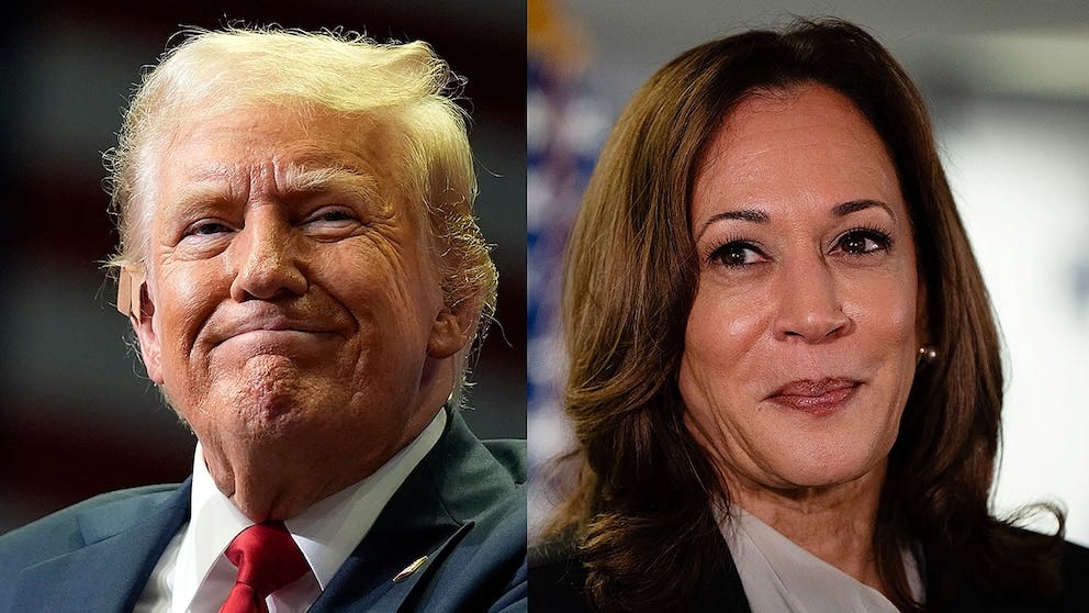 The prosecutor vs. the felon. Democrats see winning contrast between Harris  and Trump. - ABC News