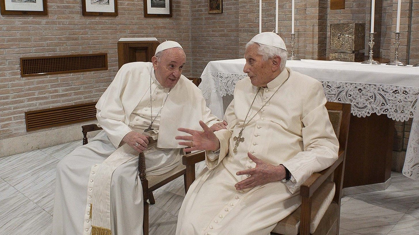 Francis and Benedict's thoughts on a smaller, purer Church ...
