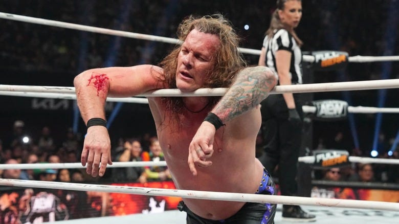 Chris Jericho exhausted with it all