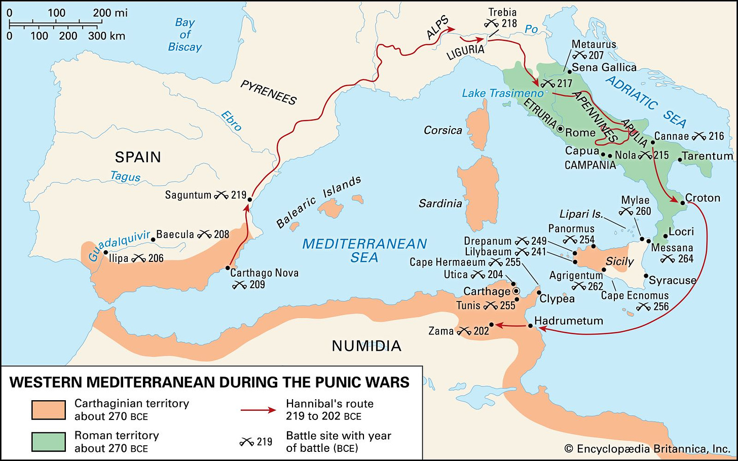 Punic Wars | Summary, Causes, Battles, & Maps | Britannica