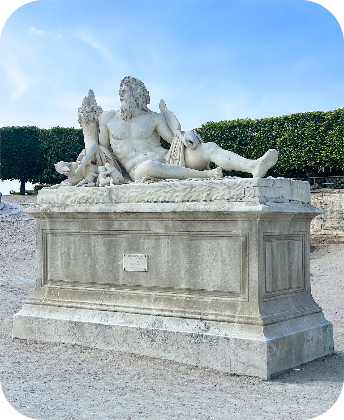 Sculpture in the Tuileries Garden, Paris