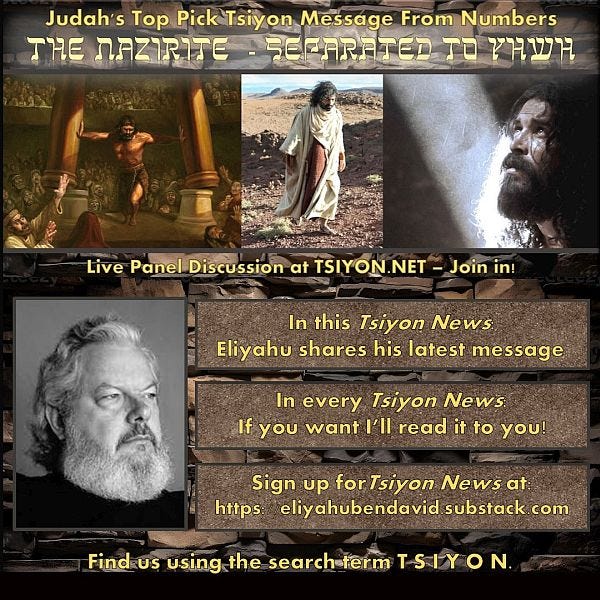 TSIYON NEWS - Separated to YHWH