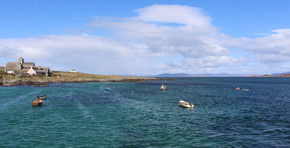 St.Columba's monastery on the sacred Isle of Iona.jpg