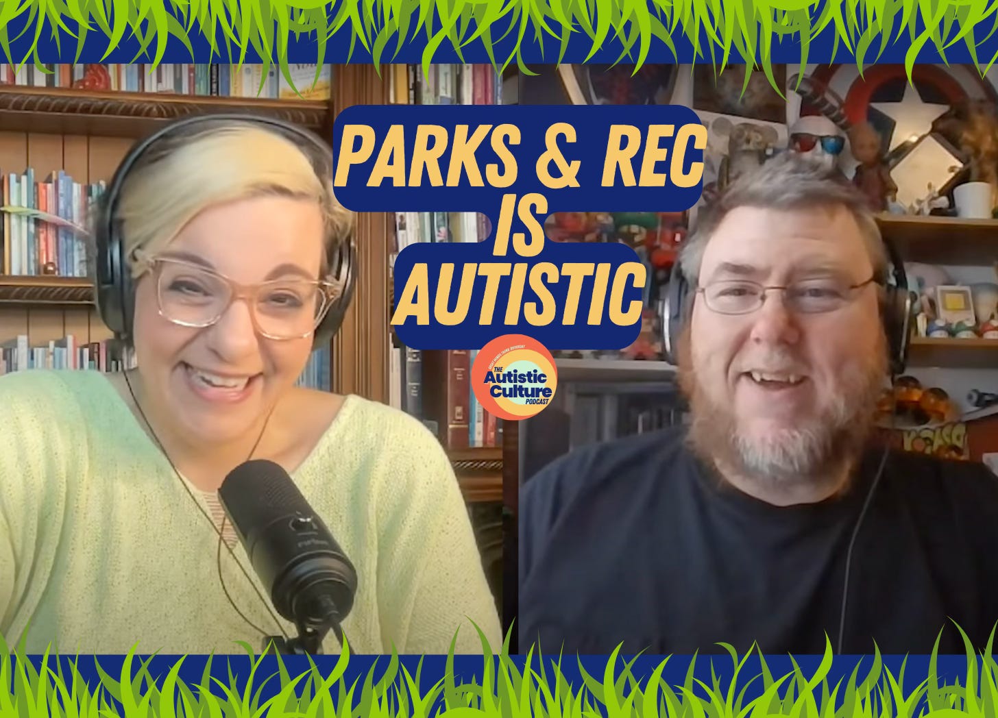Listen to Autistic Podcast hosts discuss the many Autistic characters in Parks and Rec