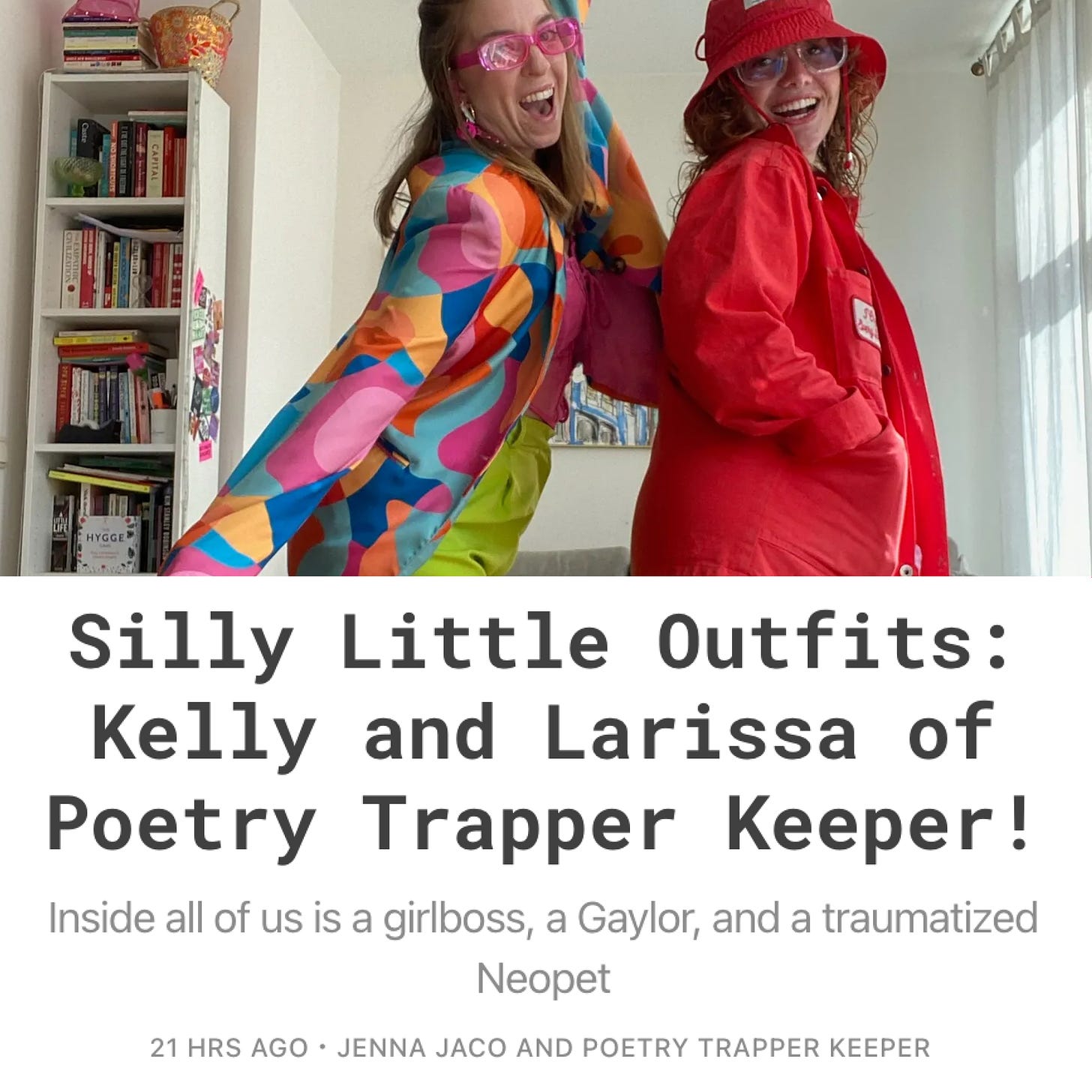 Kelly Mullins and Larissa Fantini Poetry