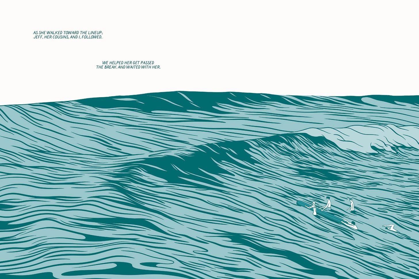 Spotlight on: In Waves by AJ Dungo – Flying Eye Books