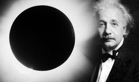 Solar eclipse: The 100 year-old Arthur Eddington photo PROVING Einstein was  RIGHT | Science | News | Express.co.uk