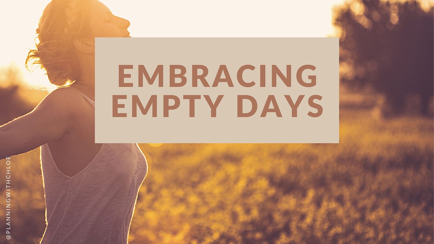 Fill Your Deep Work by Embracing ‘Empty Days’ the Cal Newport Way