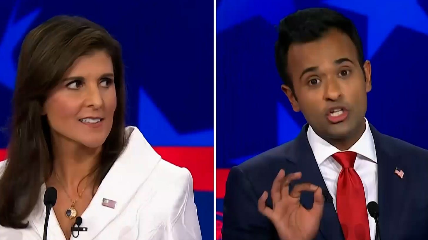 Haley slams Ramaswamy for citing her daughter's TikTok use in Republican  debate - The Washington Post