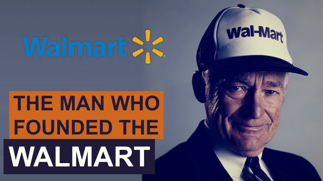 Sam Walton: Founder of Walmart & Walton Family Worth $244 Billion - YouTube