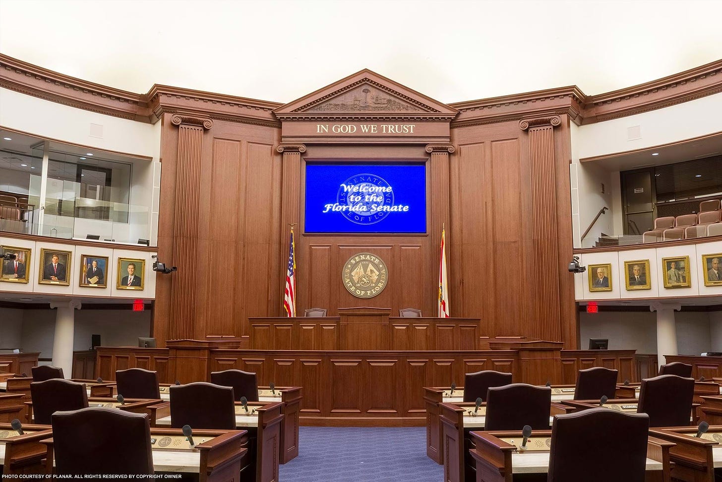 Florida Senate Chamber - Case Study | Planar