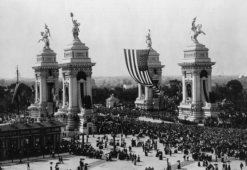 The Pan-American Exposition took place in Buffalo, N.Y., in 1901 ...