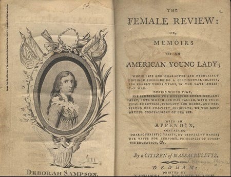 Deborah Sampson: Woman Warrior of the American Revolution - History of  Massachusetts Blog
