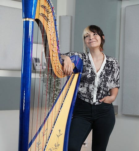 Home | Harpist Emily Hopkins