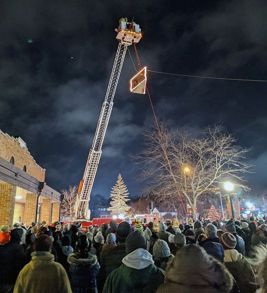 Big Cheese Drop for New Year's Eve in Plymouth, WI