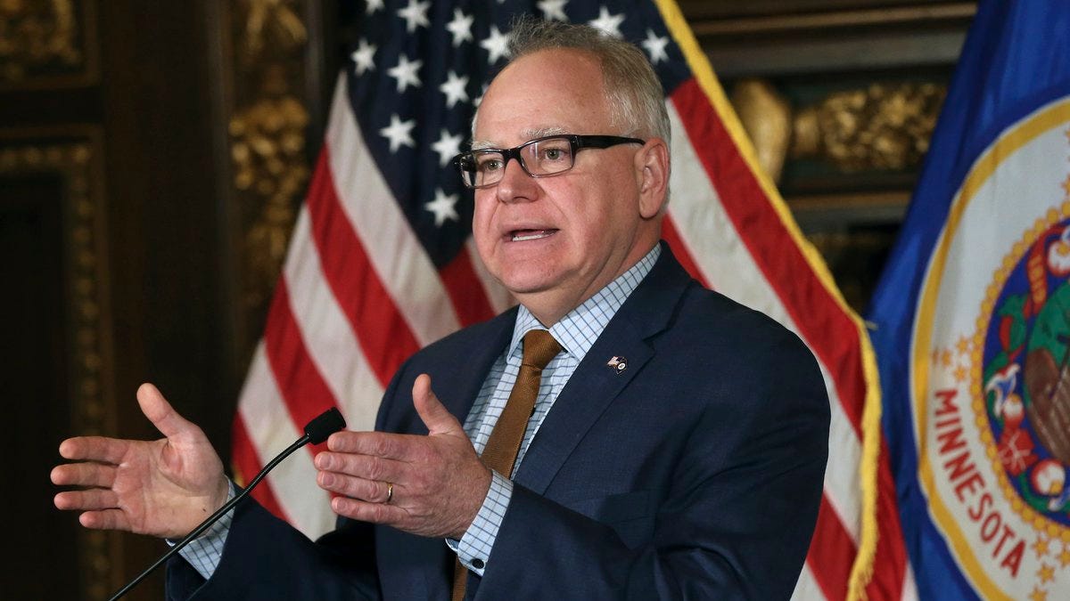 Gov. Tim Walz proclaims Sept. 23-29 as 'Climate Week' in Minnesota