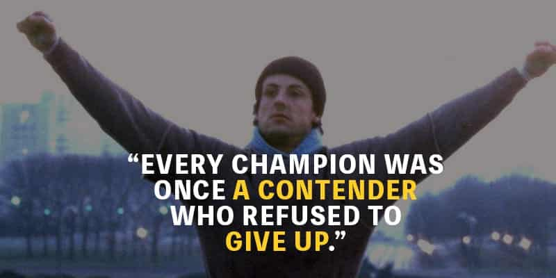 Top 20 Inspiring Quotes by Rocky! - Contenders Clothing