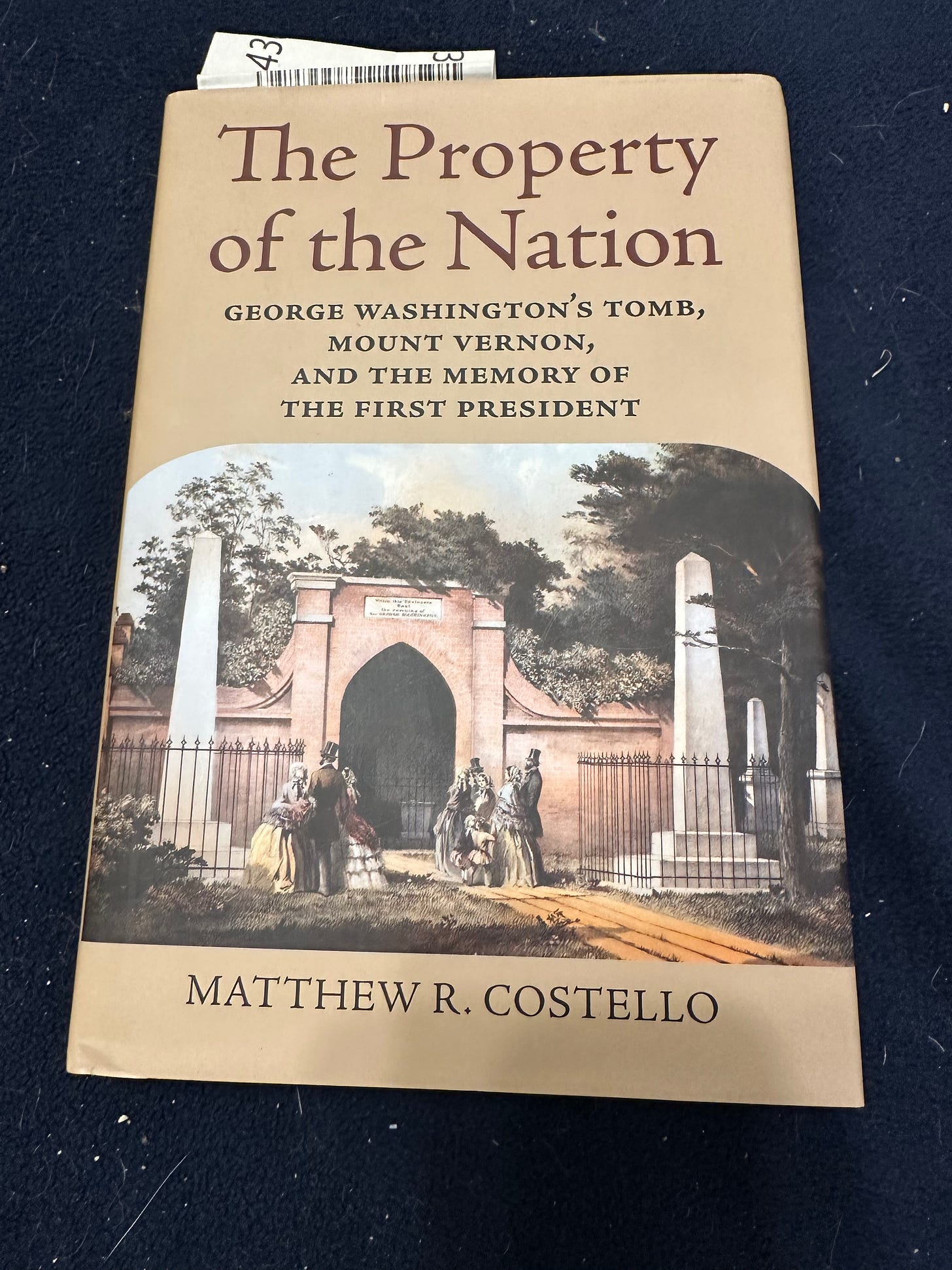 The copy of The Property of the Nation that I ordered off the internet