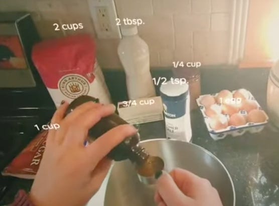 AR baking concept clip