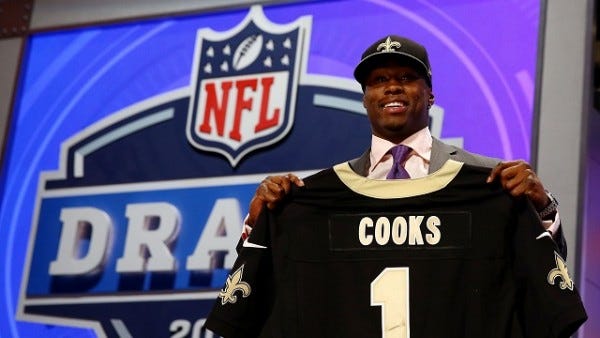 brandin cooks draft pick for new orleans saints 2015