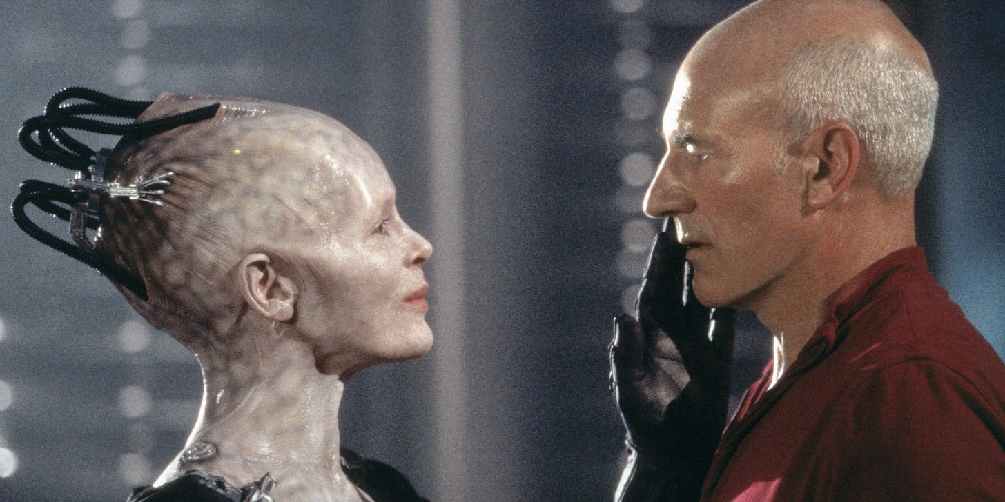 Every Borg Queen In Star Trek