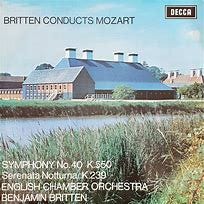 Image result for mozart 40 britten english chamber