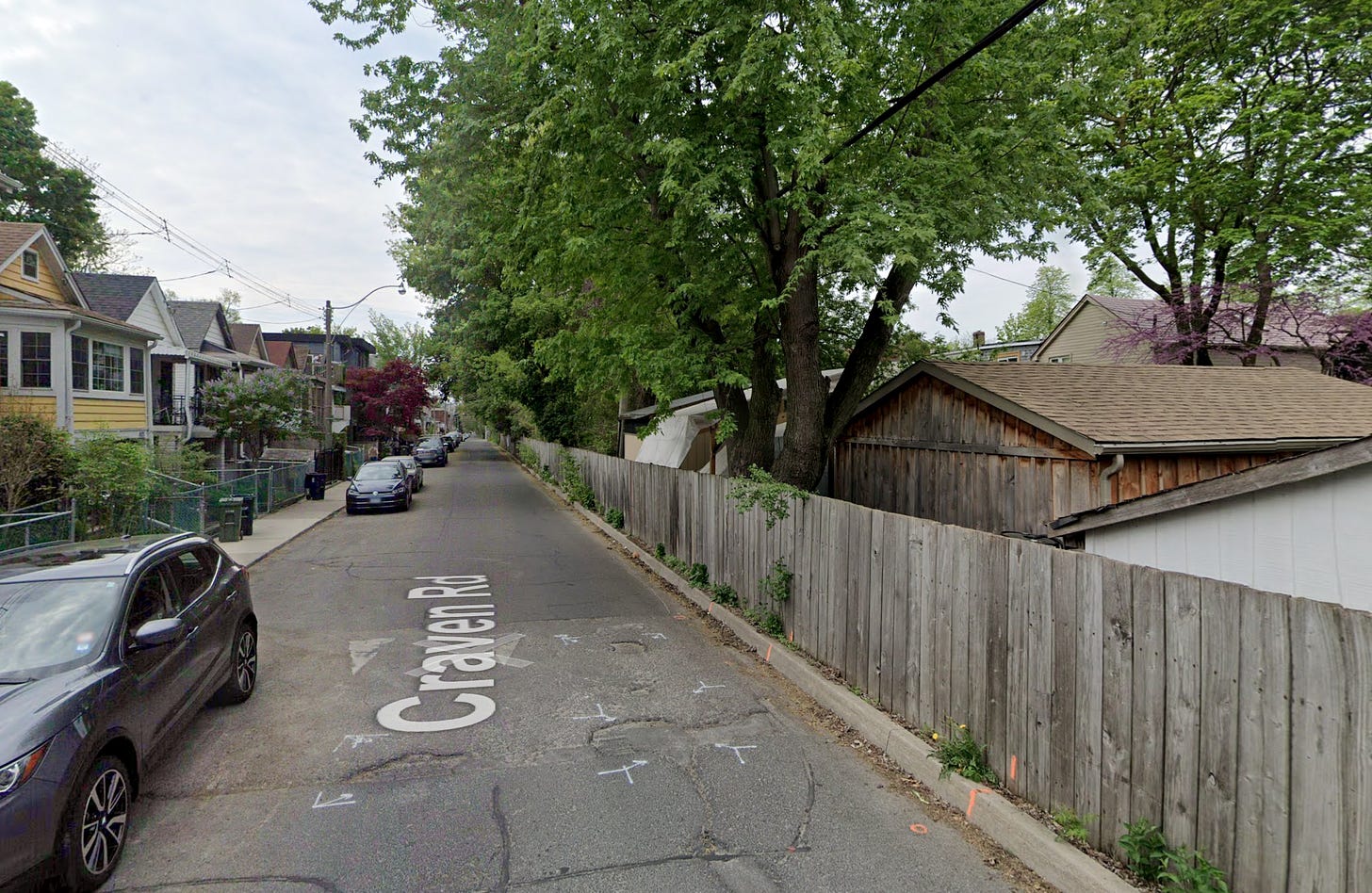 Google Street View of Craven Road