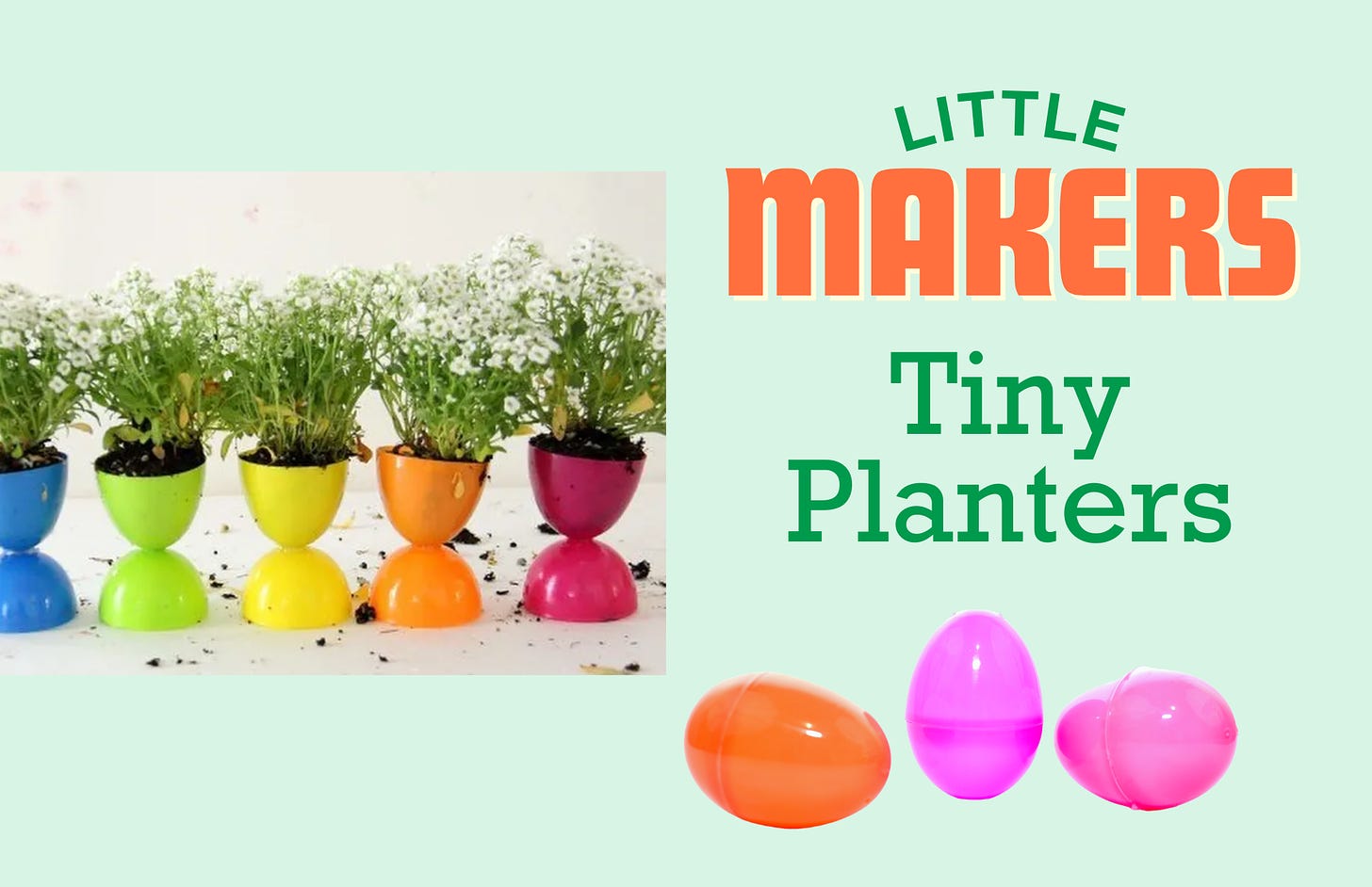 Little Makers - Tiny Planters