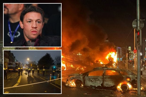 Conor McGregor blasted for 'whipping up' immigration anger in run-up to  Dublin riots | The Irish Sun