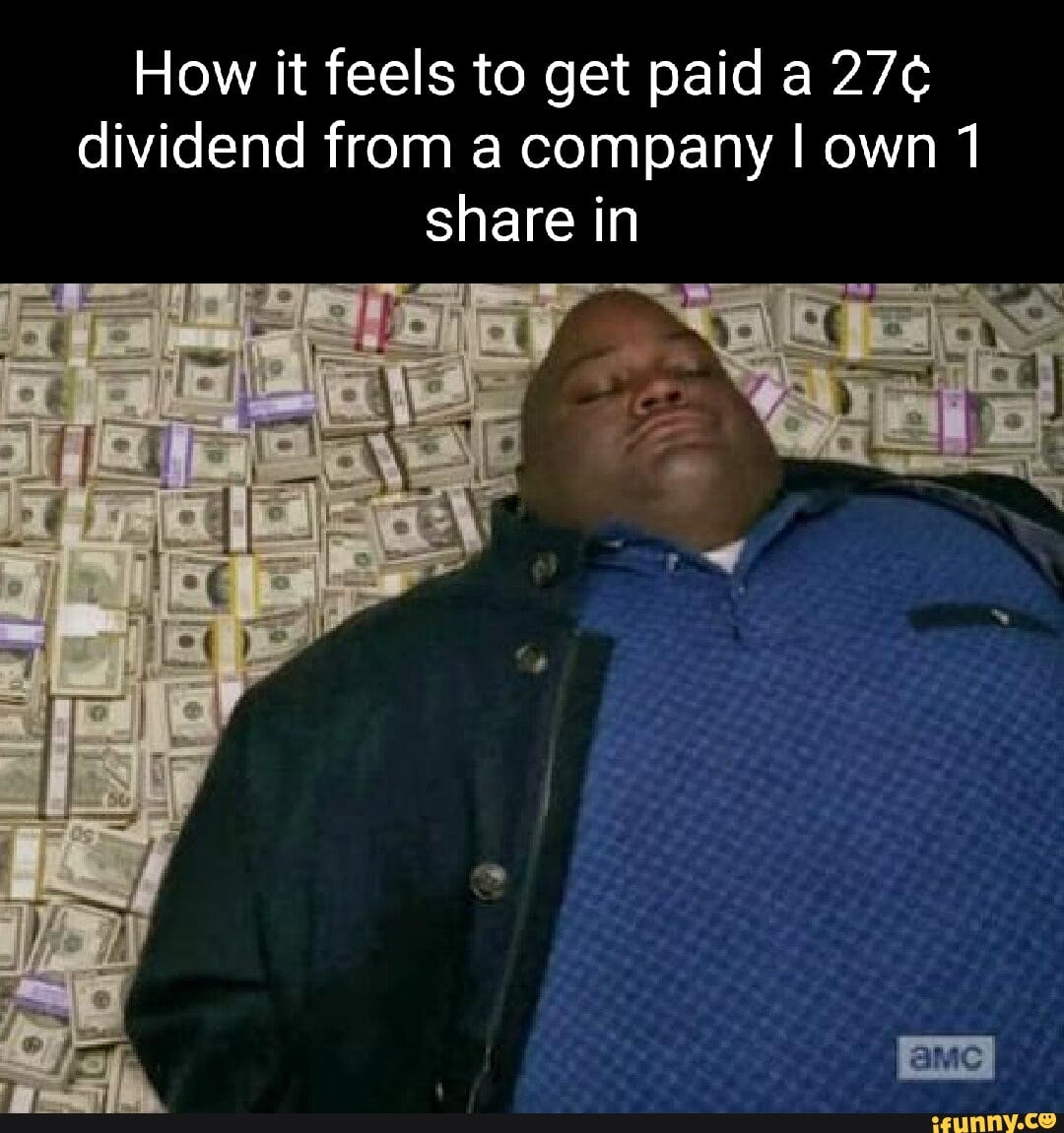 Dividend memes. Best Collection of funny Dividend pictures on iFunny