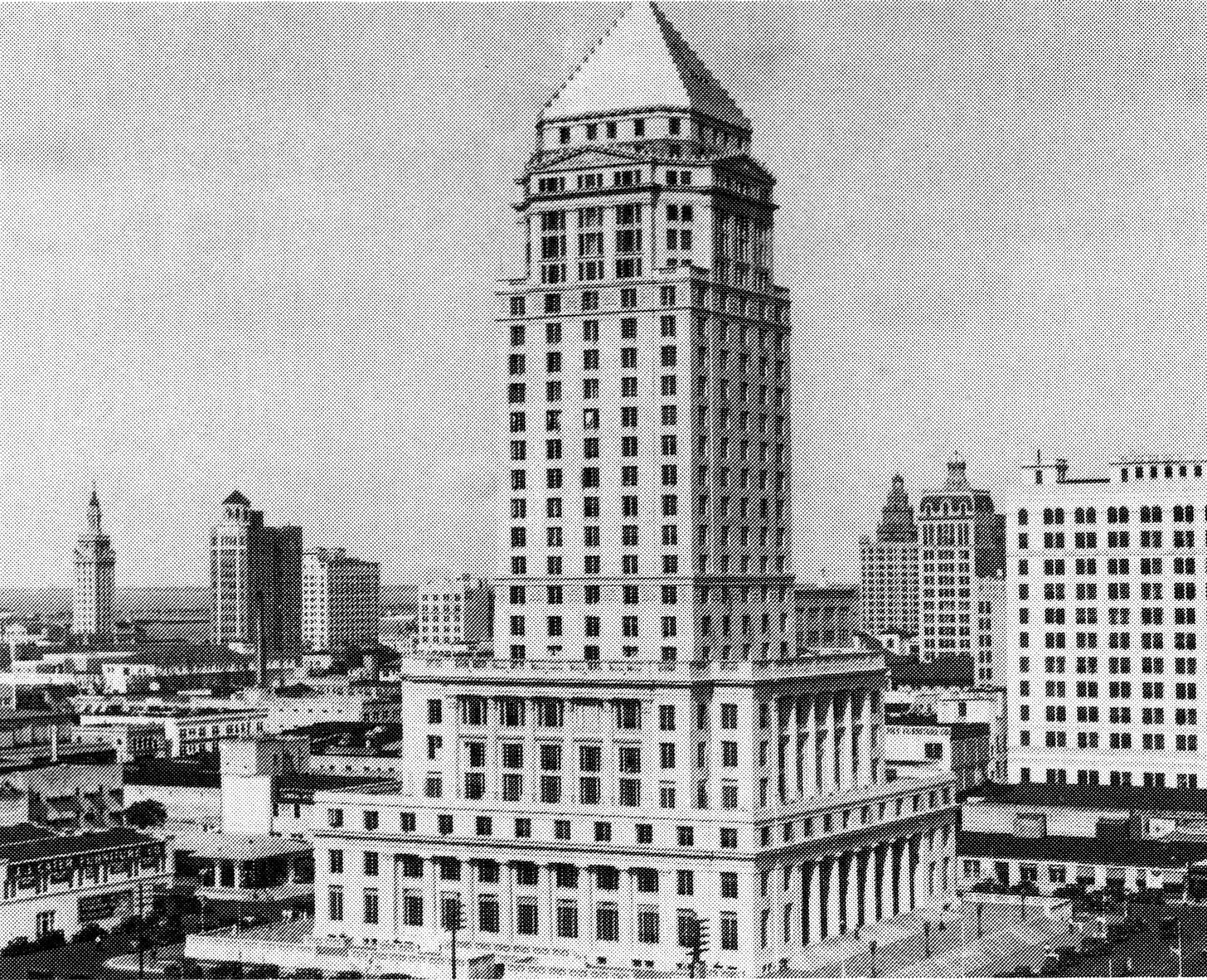 Dade County Courthouse in 1928. Courtesy of the Miami Herald.