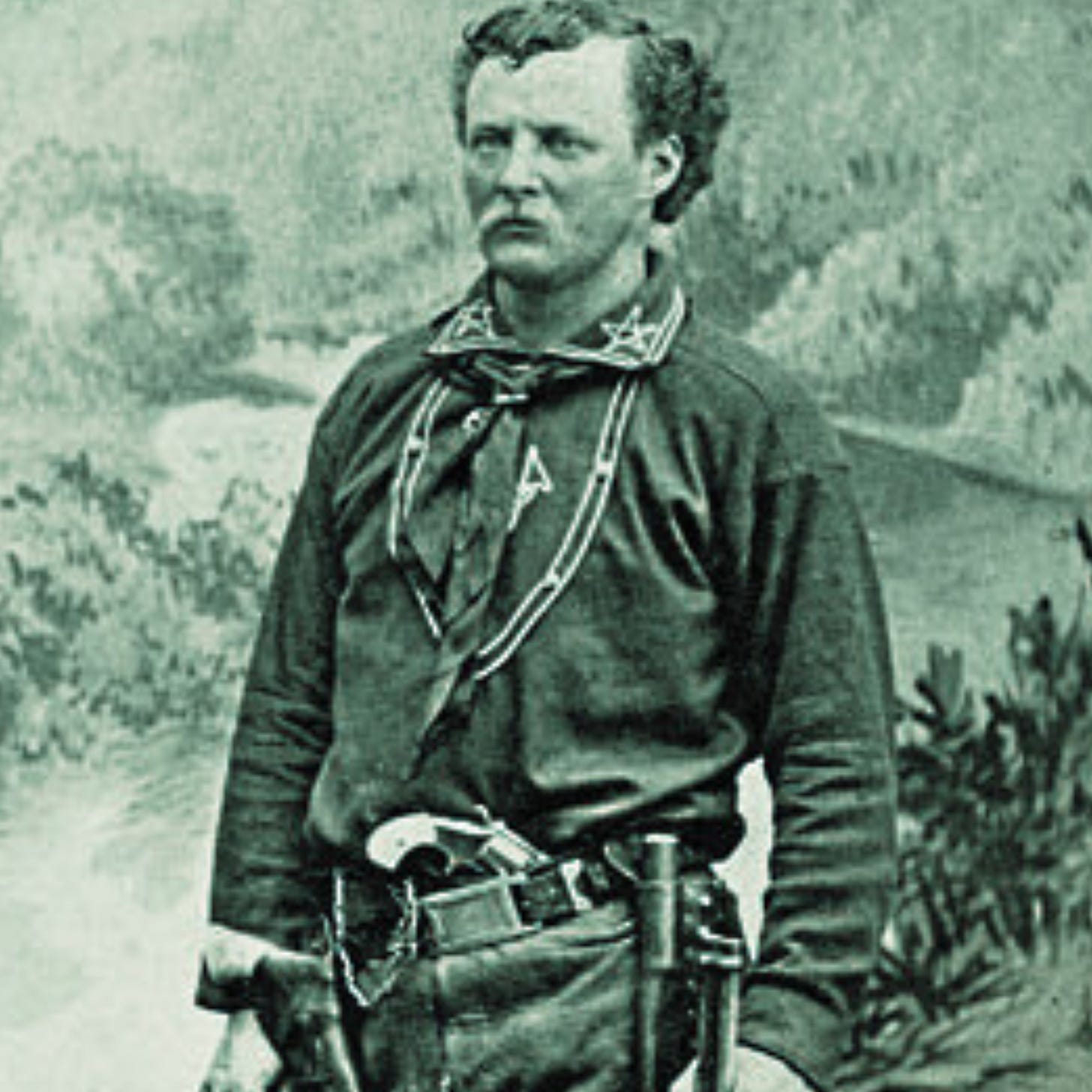Photo of a heavily armed Jack Stilwell