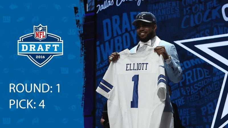 nfl draft ezekiel elliott 2016