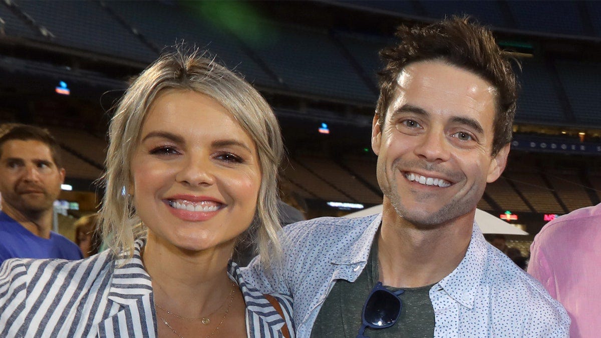 Bachelorette star Ali Fedotowsky-Manno and husband Kevin Manno at charity event