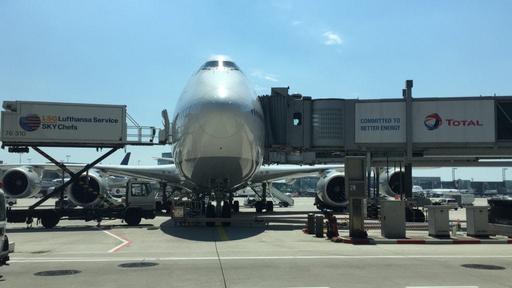 Lufthansa Boeing 747-8i αεροσκάφος