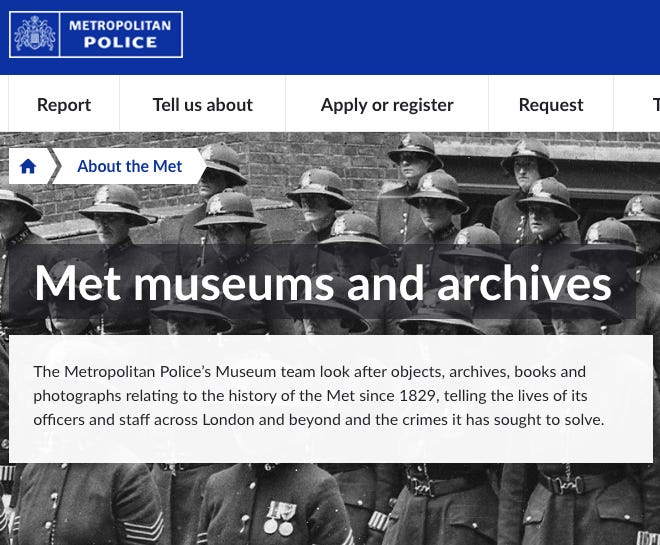 Metropolitan Police Museums