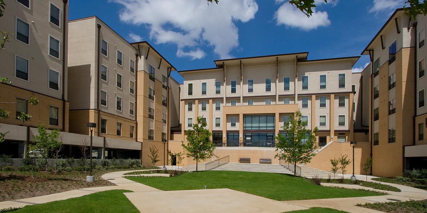 University of Dallas Residence Hall - Architecture Demarest