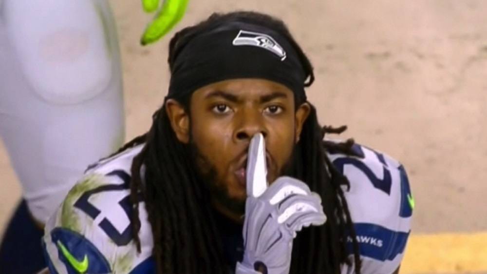 Richard Sherman too smart for NFL Refs 2016 images