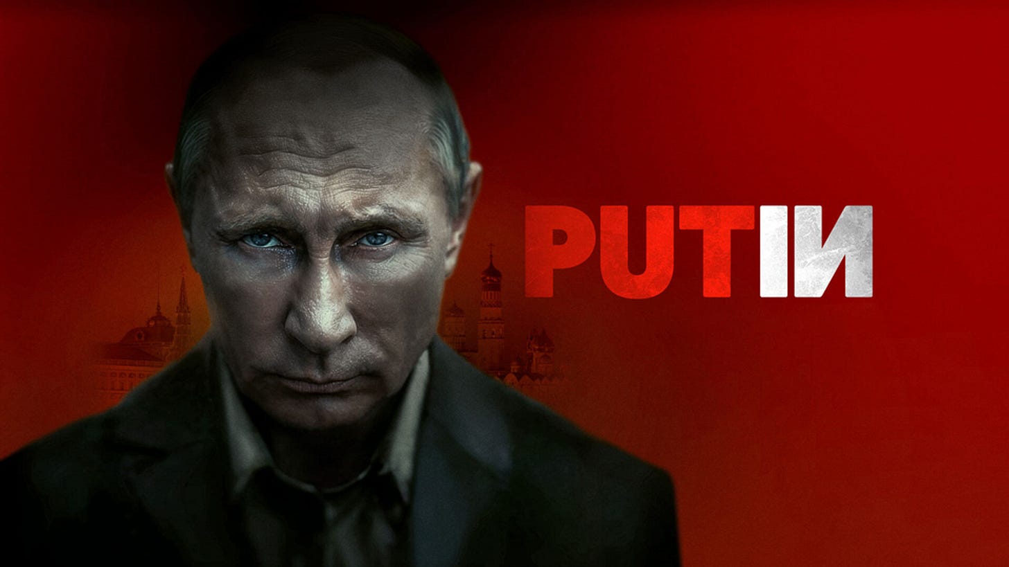 A screengrab from the upcoming Putin biopic ‘Putin.’