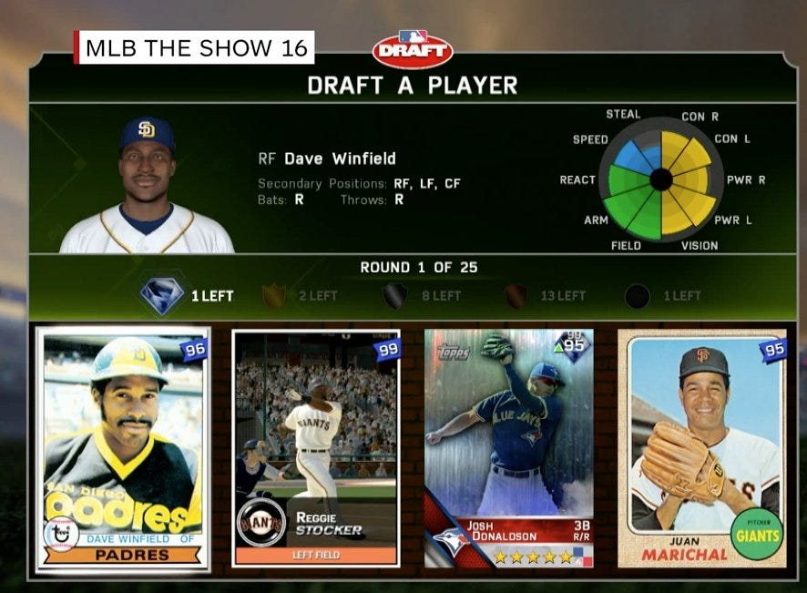 Steve Noah on X: "Reggie Stocker AKA Barry Bonds in MLB The Show 16 Battle  Royale mode https://t.co/WBkTErMJ7u" / X